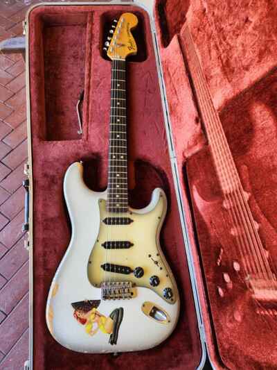 Fender Stratocaster Antigua 1979 w OHSC Relic & Road worn by nature