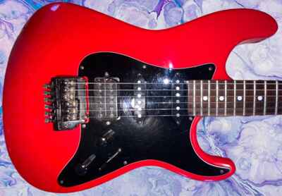 ? 1985 Charvel Model 3 in Gloss Red Finish! Excellent Condition! MIJ! ?