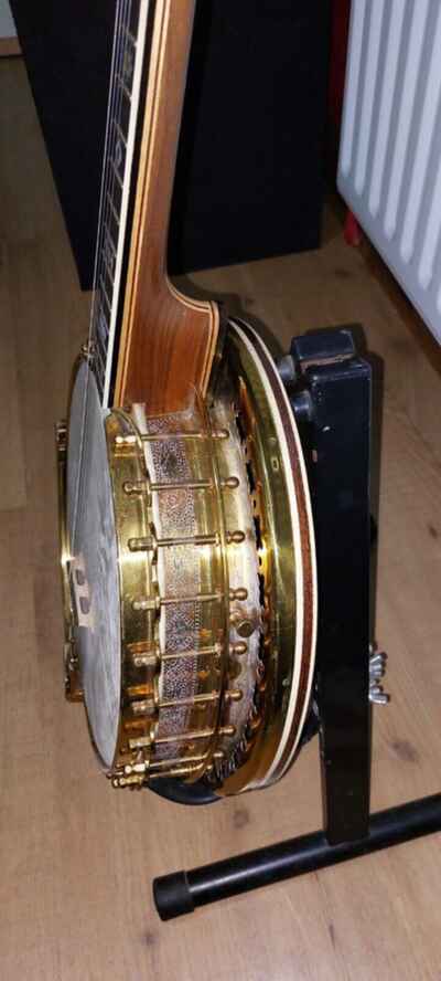 Vintage John Grey London Banjo - The Olympic? - 5 string with case