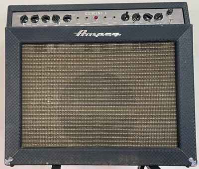 1964 Ampeg G-12 Gemini I Guitar Amplifier Fantastic Condition!