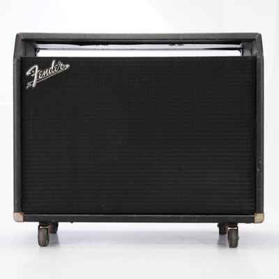 1965 Fender Blackface Twin 2x12" Combo Cabinet w /  1965 Jensen C12-Qs #53232
