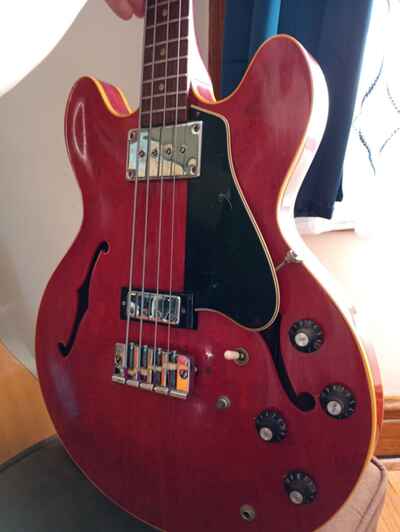 1968 Gibson EB2D Bass with Hard Shell Case