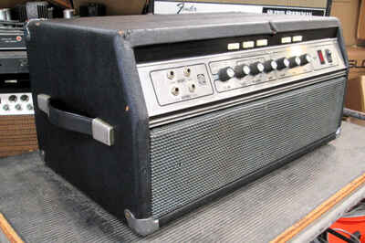 Vintage Ampeg SVT 1970s Curved Line 300W Tube Bass Amp Head