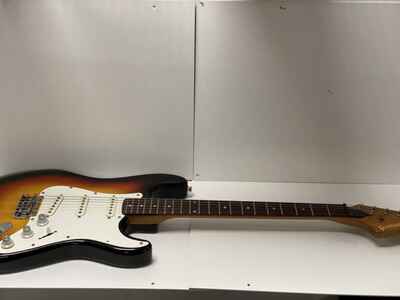 Grantson S-Style Sunburst Electric Guitar (c 1970s) Strat Stratocaster Electric