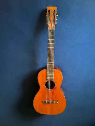 1890s Bay State Model F. Parlor Acoustic w / 2" Classical Nut Width. John C Haynes