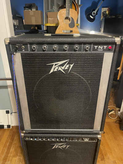 Peavey TNT 100 45-Watts 115 Vintage USA Bass Guitar  Amplifier