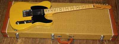 Extremely Rare Mahogany Body Tele! 1990 Fernandes 1952 Butterscotch Blonde MINTY