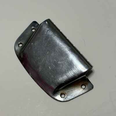 Vintage Japanese Chrome Tailpiece Bridge Electric Guitar
