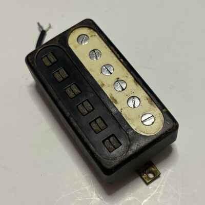 Vintage 60s 70s Ibanez Maxon Zebra Humbucker Pickup