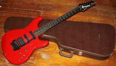 1 year ONLY 1985 Ibanez PR1440 Proline Alder Body, Ebony Board, French Rub Neck!