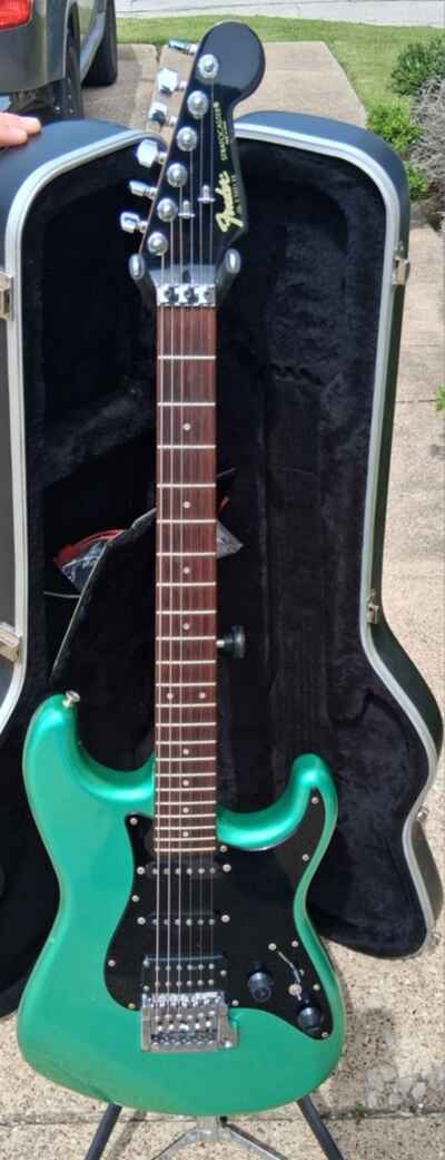 Fender Contemporary Series Stratocaster Deluxe HSS 1985 Green Japan
