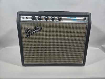 Fender Silverface Princeton Amp 1969 - Drip Edge Silver