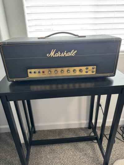 1970 SMALL BOX  MARSHALL 50 WATT HEAD