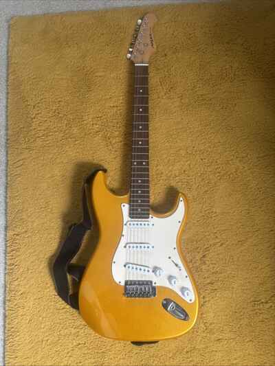 Aria STG Series Electric Guitar Gold
