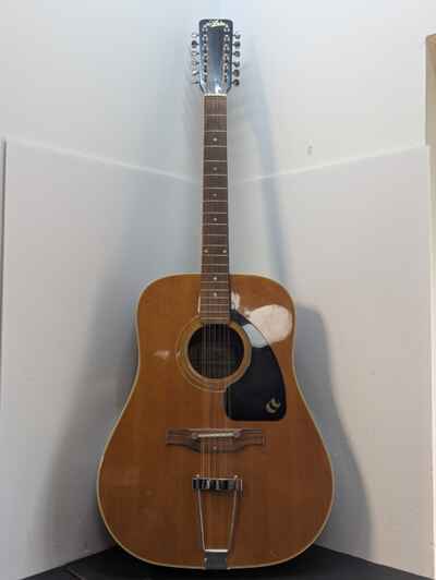 1970s Vintage Aria Diamond 12 string flattop guitar model 6714