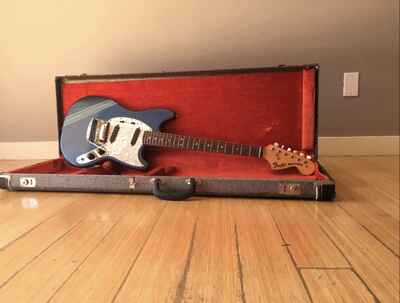 1971 Fender Competition Mustang - All Original in ??Competition Burgundy?? (blue)