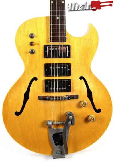 Vintage 1959 Gibson ES-225T Natural Electric Guitar w / HSC *Modified*