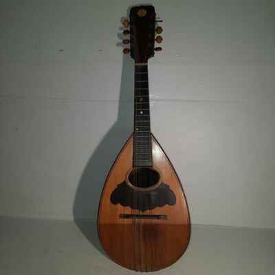 Antique Rembert B. Wurlitzer RBW Circa 1890s Bowlback Mandolin