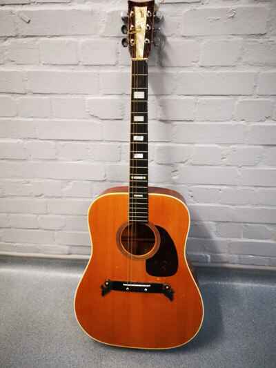 Vintage Herman Carlson Levin Swedish Made Guitar 59 / 65 Period