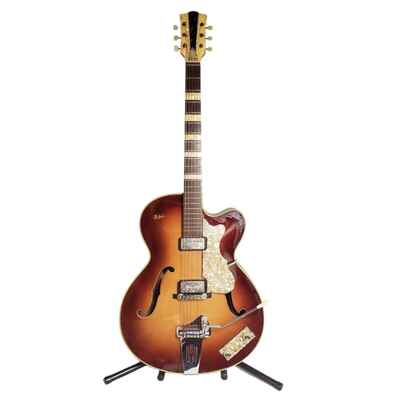 Hofner 1965 Vintage 4570e Hollow Body Electric Guitar NEAR MINT - W. GERMANY