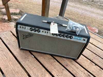 Vintage Fender Dual Showman Reverb Amp TFL 5000D Serviced Tube Recapped Pedal