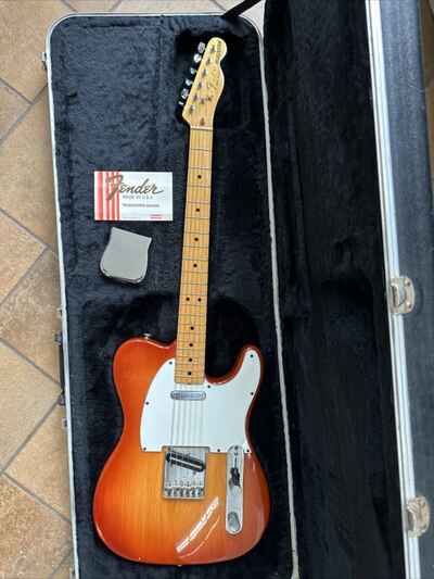 1982 Fender Telecaster Sienna Burst OHSC Vintage Telecaster