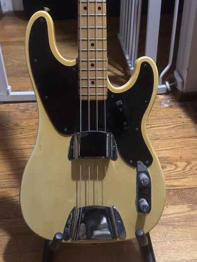 1969 FENDER Telecaster Bass Guitar  All original second owner First was my uncle