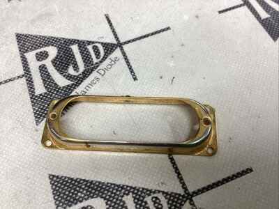 60??s Framus Bass Pickup Ring Surround Metal Gold 4 String