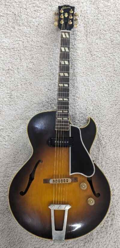 1950 Gibson ES-175 Sunburst Jazz Archtop Electric Guitar with Hardshell Case