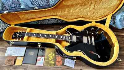 2022 Gibson Custom 1964 335 Ebony Black