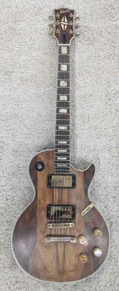 Electra LP Style 2256 Super Rock Single Cutaway Jacaranda Electric Guitar w / Case
