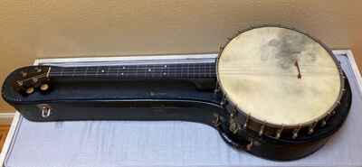 1921 Weymann Keystone State 19-fret Tenor Banjo, Excellent Original condition