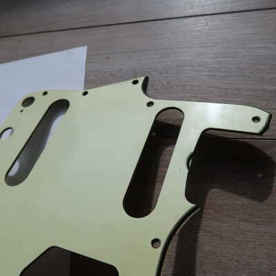 62 - 72  Fender Jaguar Pickguard Vintage 1960s Mint Green Celluloid  USA RI