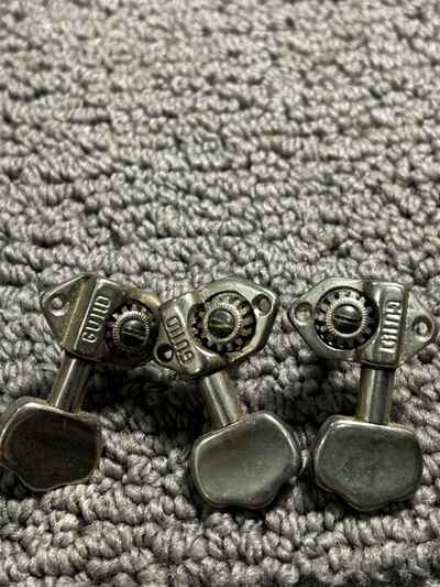 Vintage Guild Tuners Set Of 3 50??s 60??s