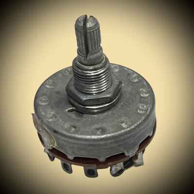 Vintage 60s-70s Gibson Varitone 4 Position Rotary Selector Switch Mallory EB-3