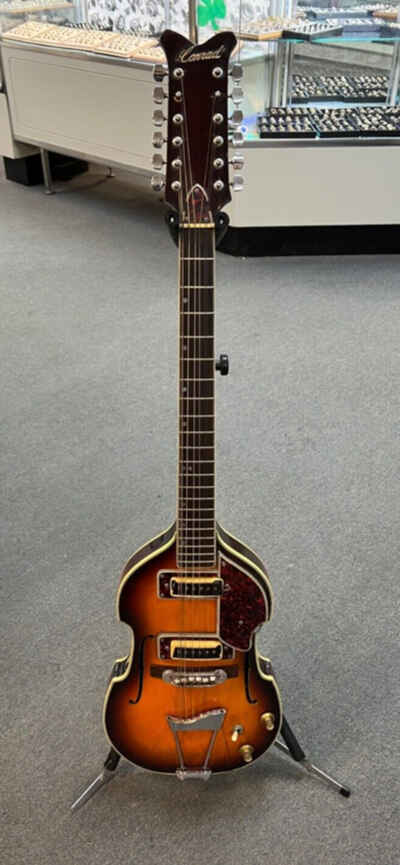Vintage 1960??s Conrad 12-String Electric Guitar VIOLIN STYLE PARTS OR REPAIR