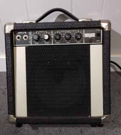 Vintage 1980s Peavey Decade Electric Guitar 10w Amp Combo Amplifier