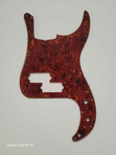 Original Vintage 1960 To 1964 Fender Precision Bass Pickguard And Shield