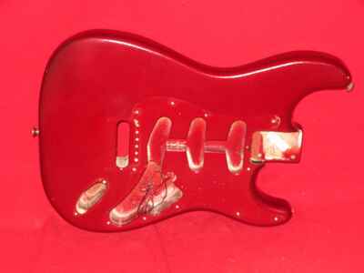Fender 1980 Candy Apple Red Strat Stratocaster Ash Body