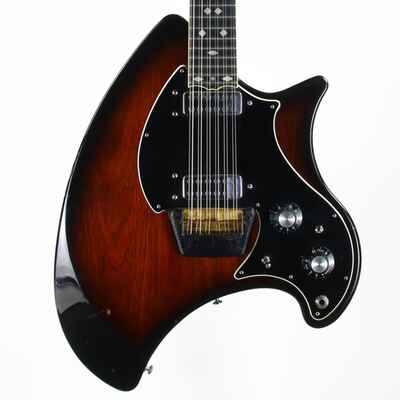 1974 Ovation Deacon 12-String  Vintage Guitar, Sunburst Finish!