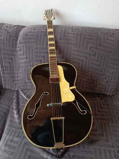 Hoyer Lindberg Original Jazz Gitarre aus 1954