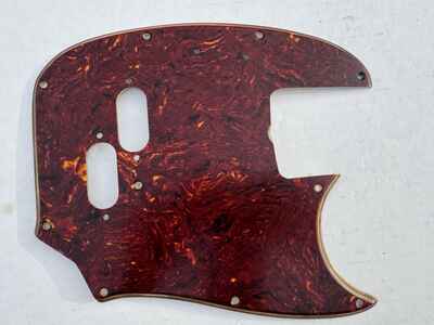 1972 Fender Mustang Bass Tortoise 73 74 75 Celluloid Pickguard  Nitrate USA 70??s