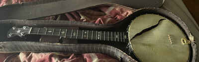 Vintage A C. Fairbanks Curtis Electric 5 string Needs restoration 1890s