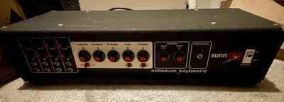 Sunn Coliseum Keyboard - Vintage Amplifier WORKING with Sunn Expression Pedal