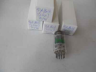 FOUR  /  4 Matched Sylvania / Baldwin 12AX7 tubes! Test new! Years of great TONE!