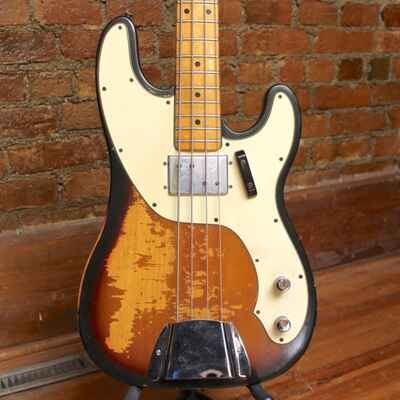 Fender Telecaster Bass with Maple Fretboard 1972 Sunburst
