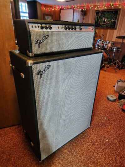 1972 Fender Bassman 100 Guitar Amplifier