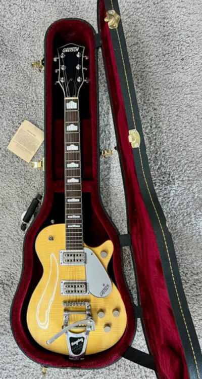 Vintage Gretsch G6114A New Jet w /  Bigsby, in Antique Maple w /  hardshell case
