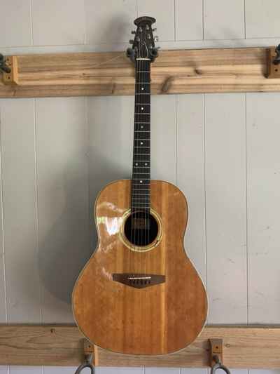 1966-1967 Ovation Balladeer 1st Year Hand Made Shiny Bowl. Very Rare