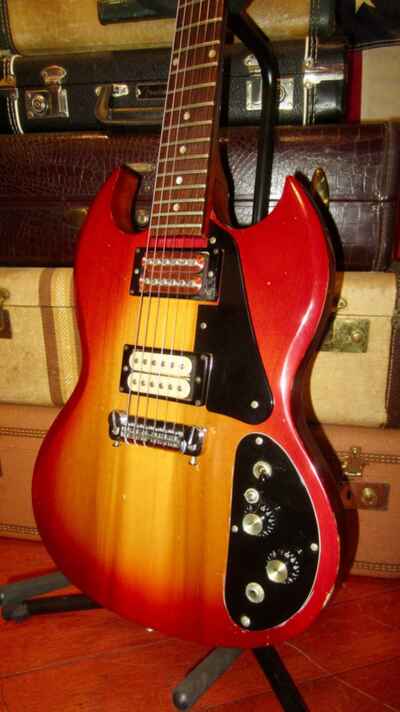 ~ 1971 Gibson SG II Cherry Sunburst